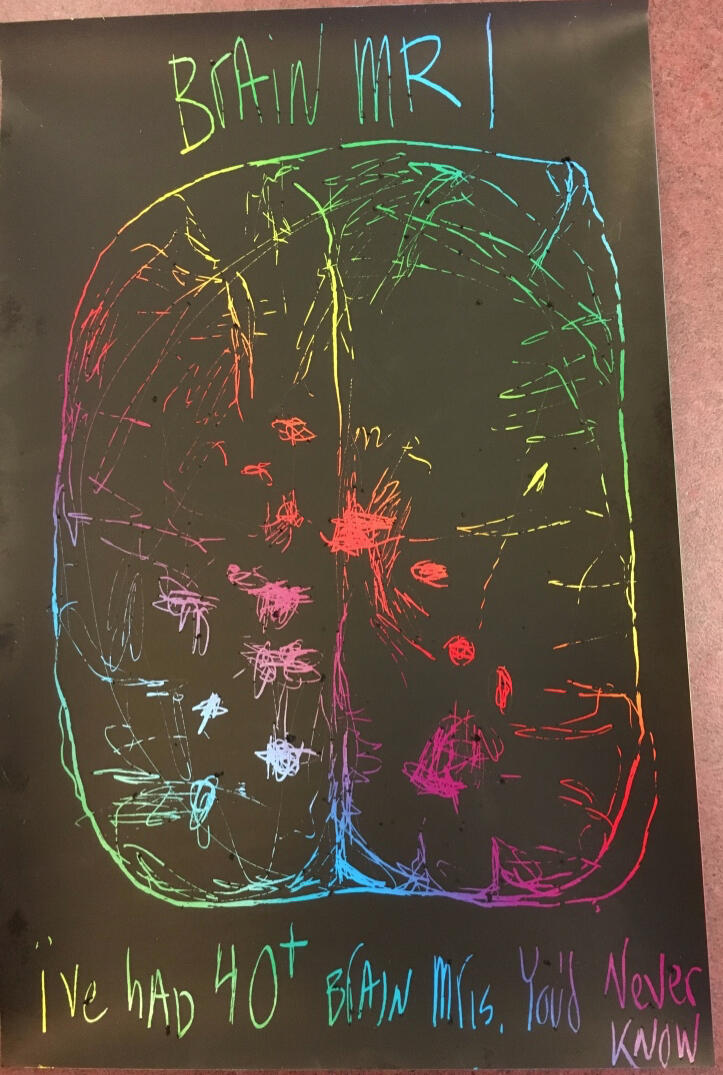 Abstract Acrylic Painting