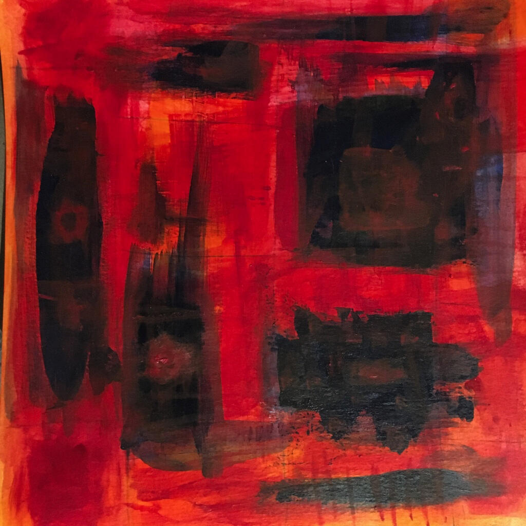 Abstract Acrylic Painting